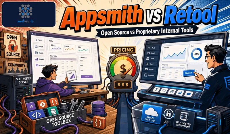 Appsmith vs Retool: Open Source vs Proprietary Internal Tools