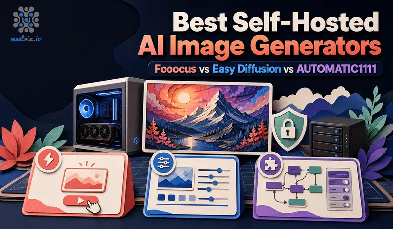 Fooocus vs Easy Diffusion vs AUTOMATIC1111: Best Self-Hosted AI Image Generators