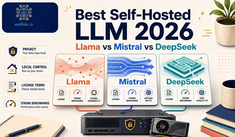 Llama vs Mistral vs DeepSeek: Best Self-Hosted LLM in 2026
