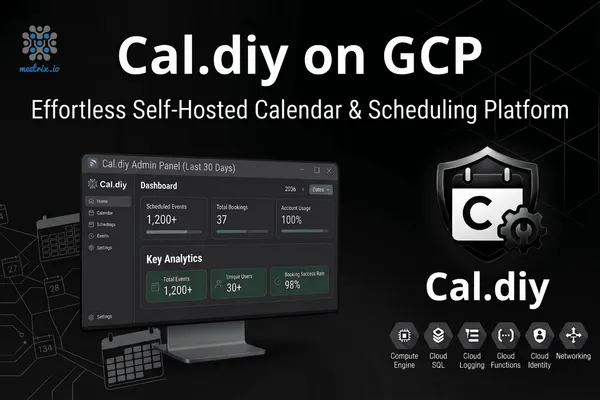 Cal.diy Scheduling Platform on GCP Marketplace by Meetrix - Deploy in Minutes