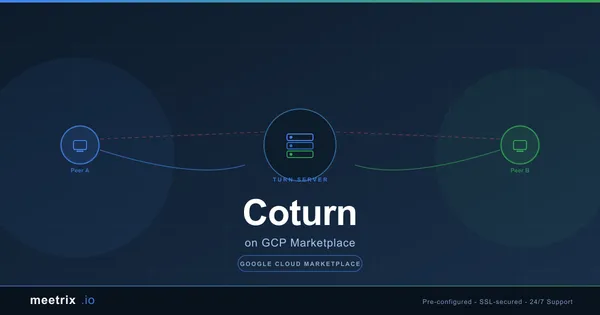 Coturn TURN Server on GCP Marketplace by Meetrix - Deploy in Minutes
