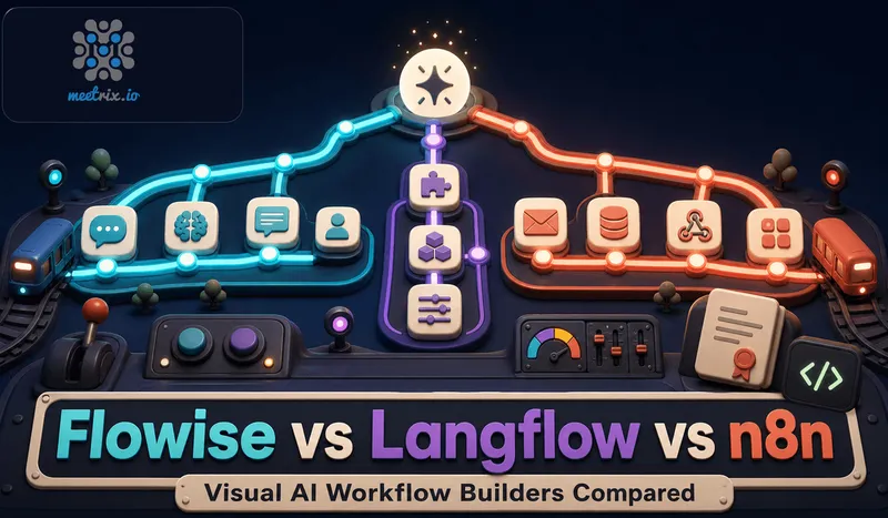 Flowise vs Langflow vs n8n: Visual AI Workflow Builders