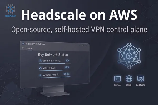 Headscale on AWS Marketplace by Meetrix - Deploy Your Own Tailscale Control Server in Minutes
