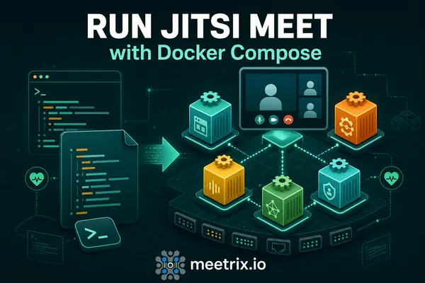 Run Jitsi Meet with Docker Compose