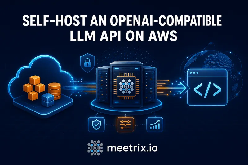 Self-Host an OpenAI-Compatible LLM API on AWS