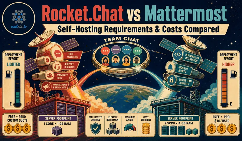 Rocket.Chat vs Mattermost: Self-Hosted Team Chat Compared