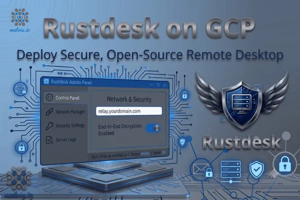 Deploy RustDesk on GCP: Secure Remote Desktop on Ubuntu Server via Google Cloud Marketplace