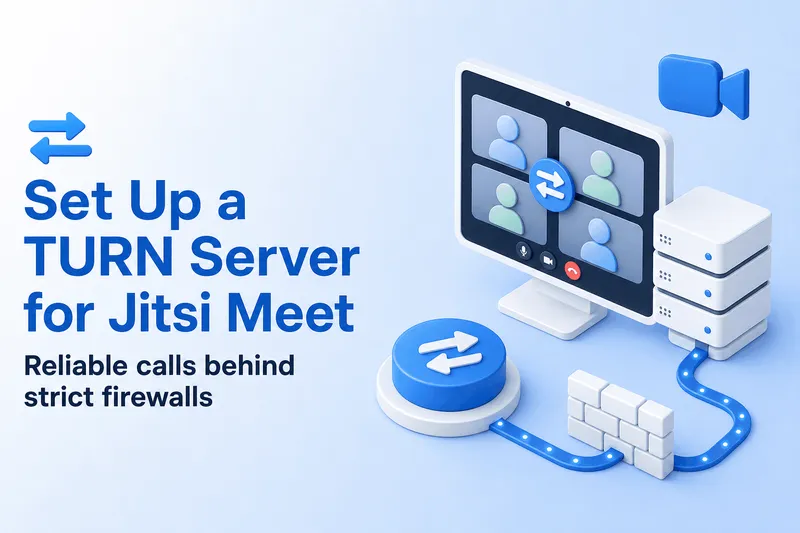 Setting Up a TURN Server for Jitsi Meet