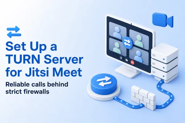 Setting Up a TURN Server for Jitsi Meet