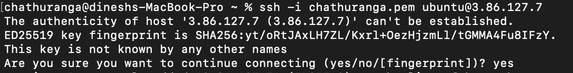 ERPNext CloudFormation Outputs Public IP