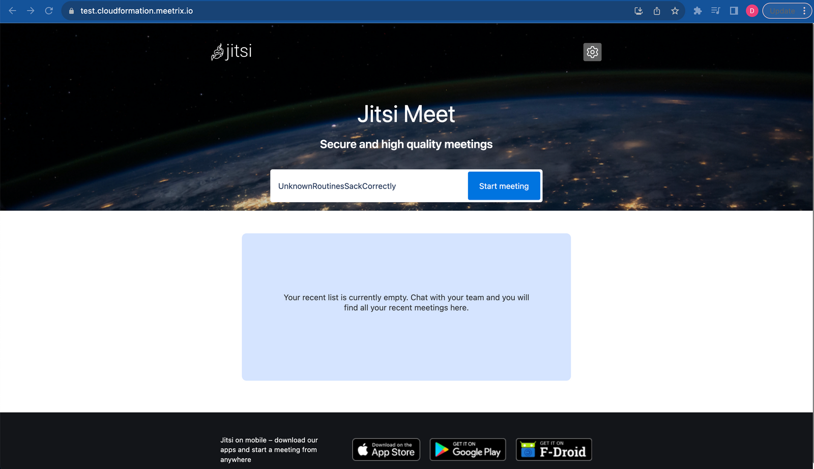 Setup Jitsi Meet on AWS