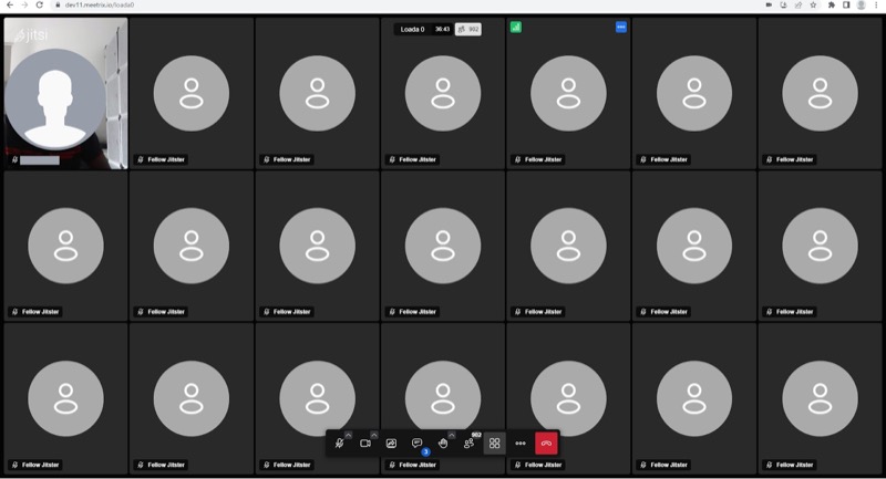 Exploración del límite de Jitsi Meet 05