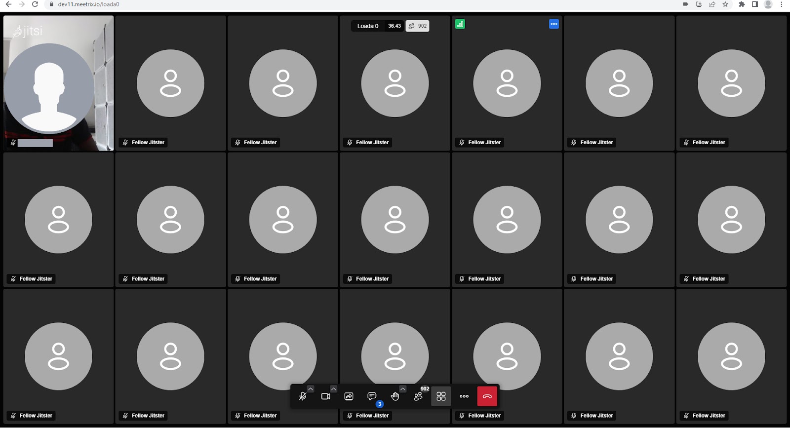 Exploration de la limite de rencontre Jitsi 05