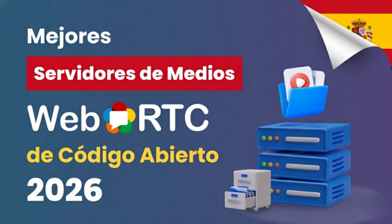 Mejores Servidores de Medios WebRTC de Código Abierto 2026