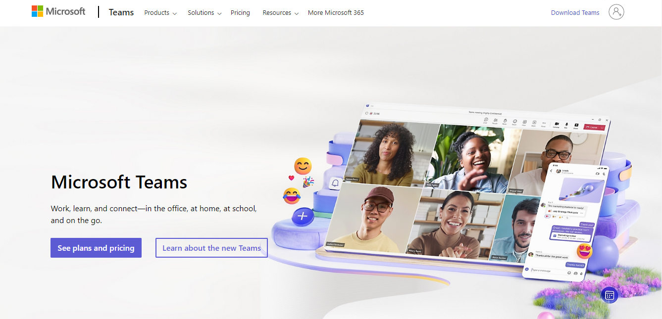 Microsoft Teams Interface