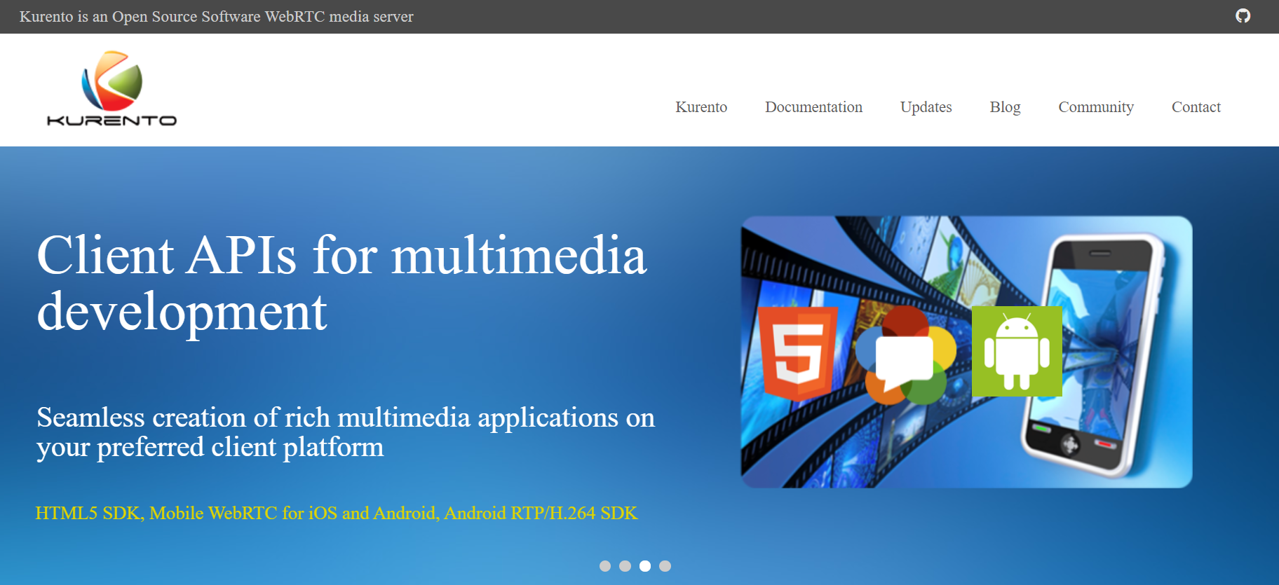 Servidor de media WebRTC Kurento